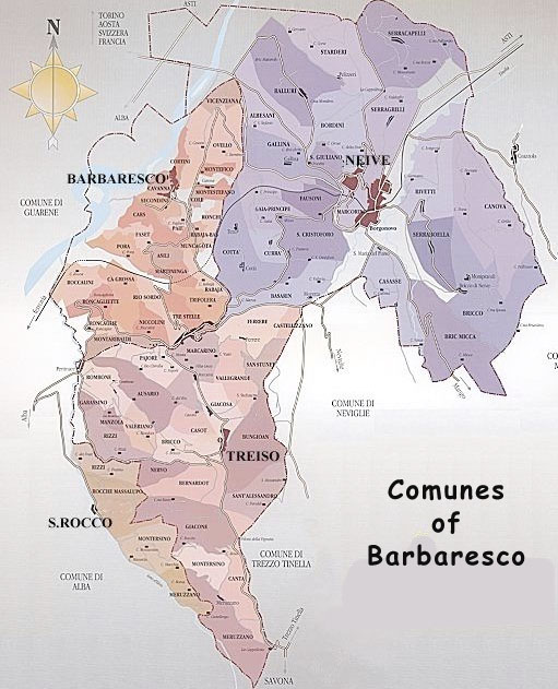 Wine info on Barbaresco DOCG