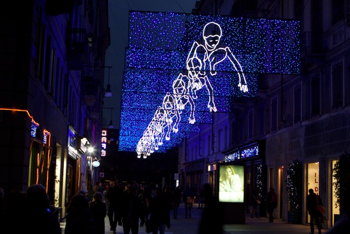 Torino xmas lights 2012